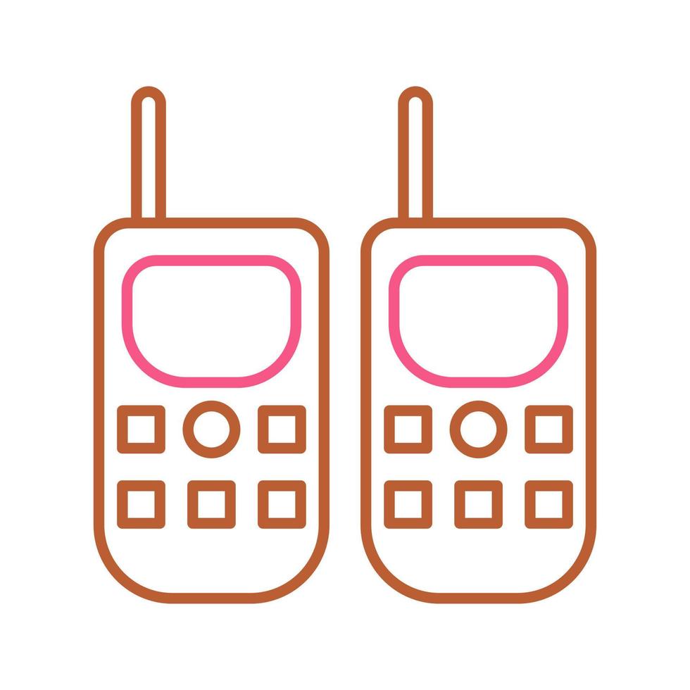 walkie talkie vector icoon