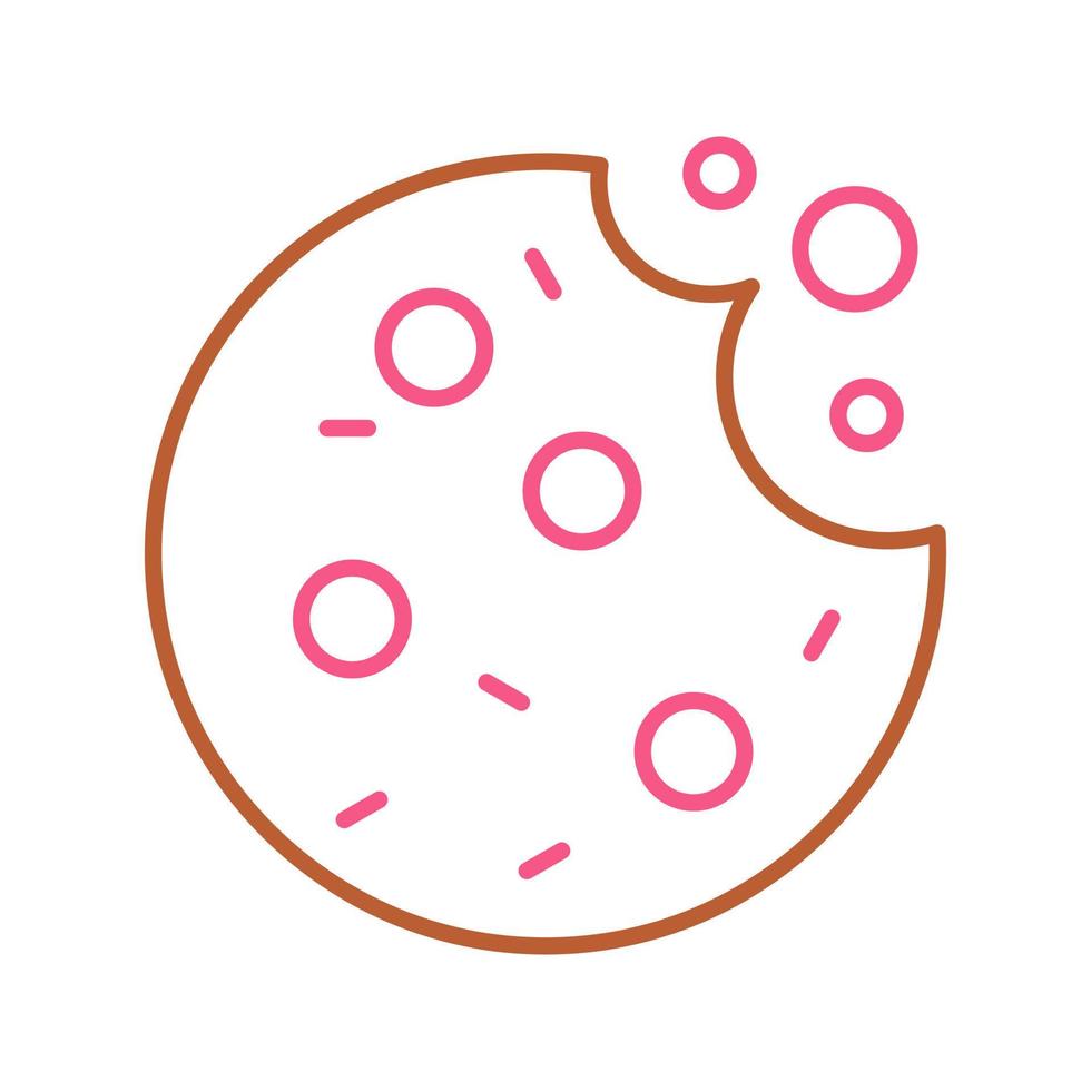 cookie vector icoon