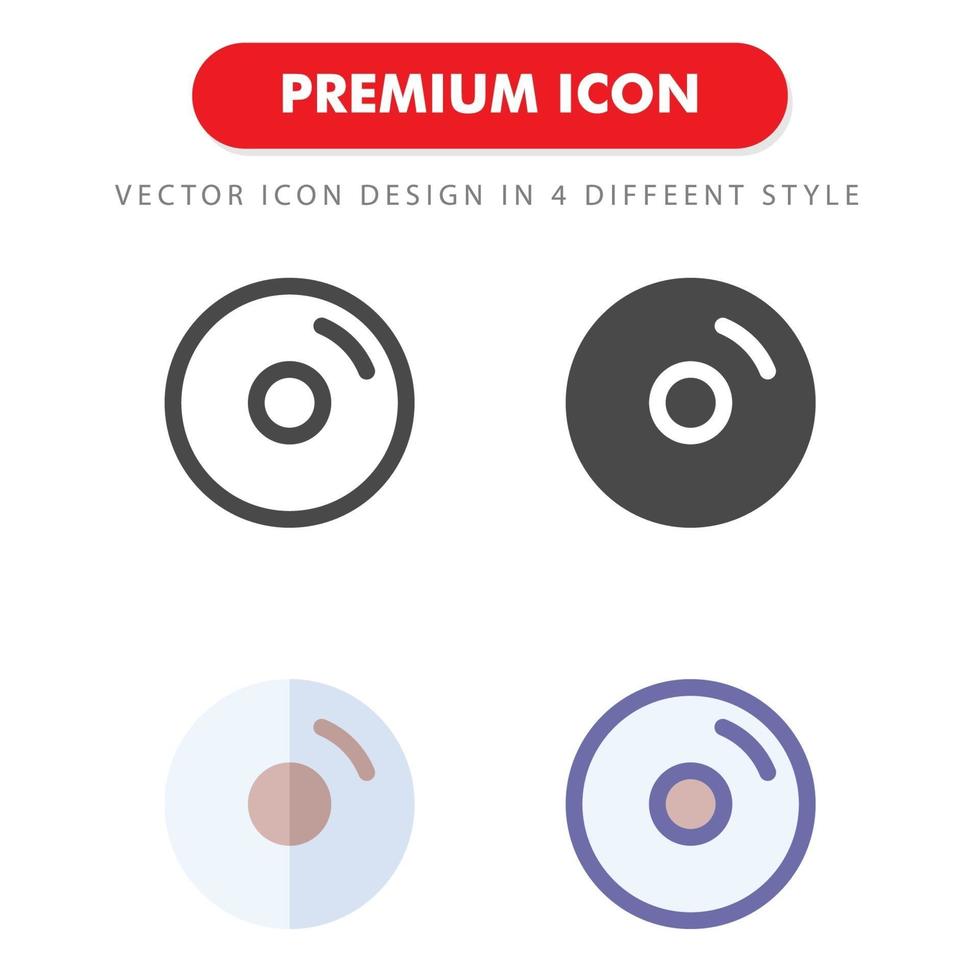 schijf icon pack geïsoleerd op een witte achtergrond. voor uw websiteontwerp, logo, app, ui. vectorafbeeldingen illustratie en bewerkbare beroerte. eps 10. vector