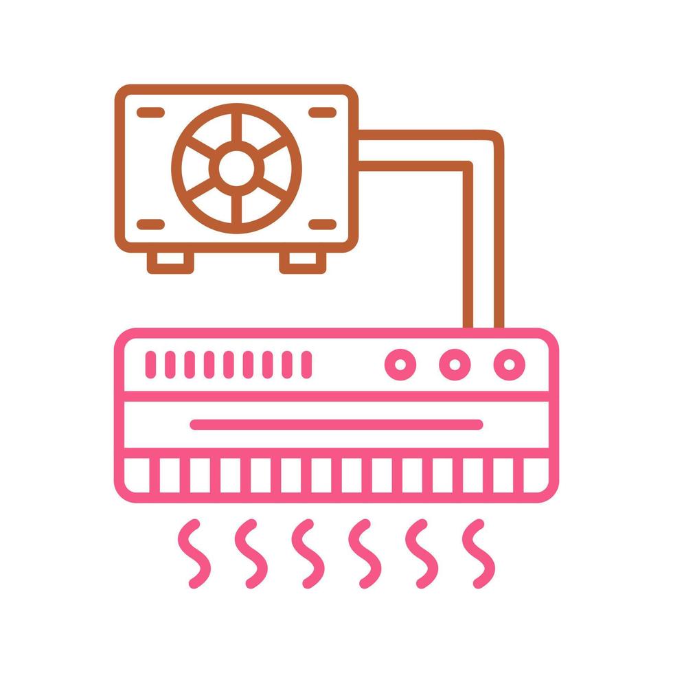 airconditioner vector pictogram