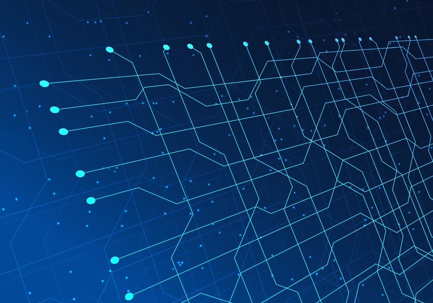 cyber stroomkring technologie achtergrond wangqiang illustreert de complexiteit van de cyber s werelds gegevens verbinding. vector