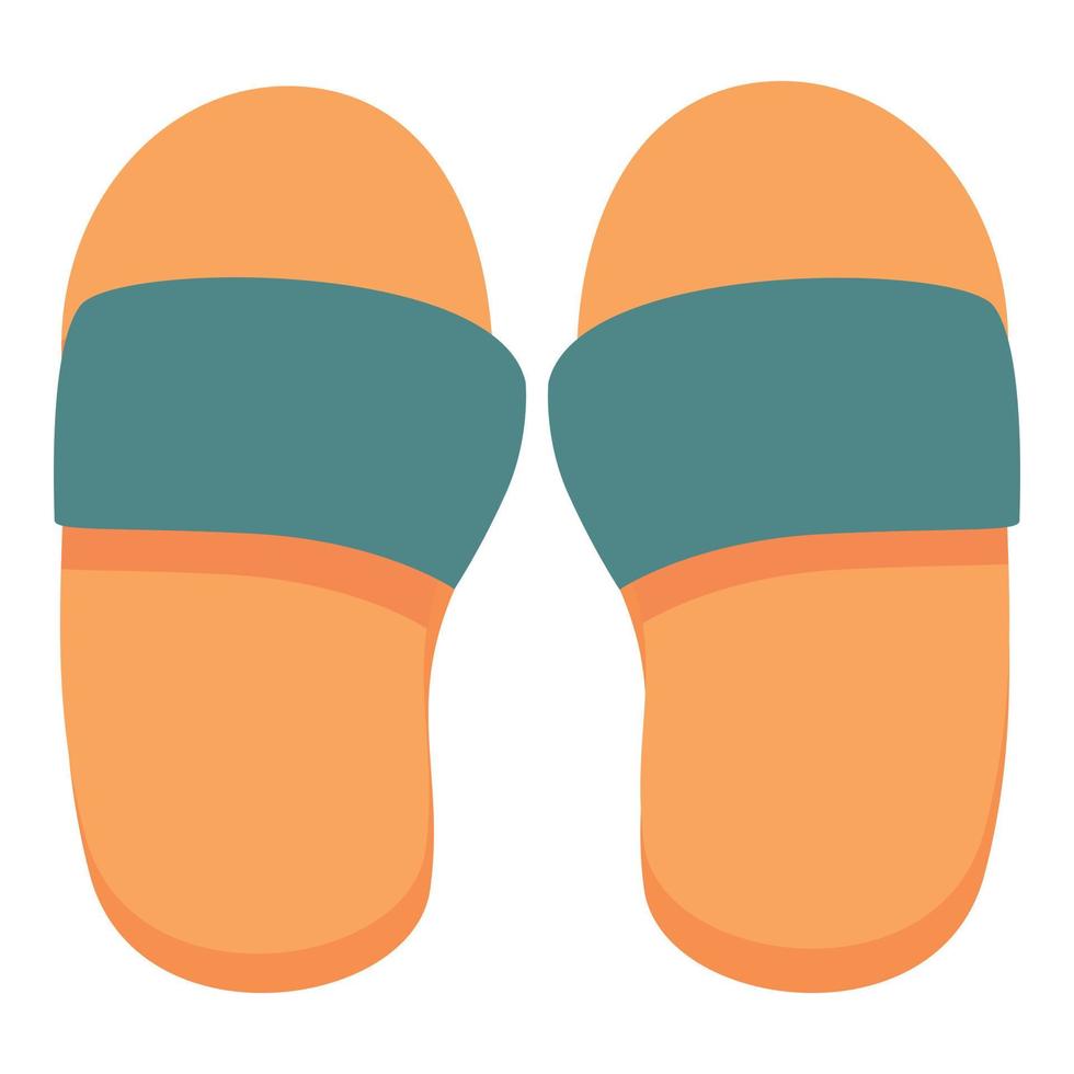 zwemmen slippers icoon tekenfilm vector. kind zwembad vector