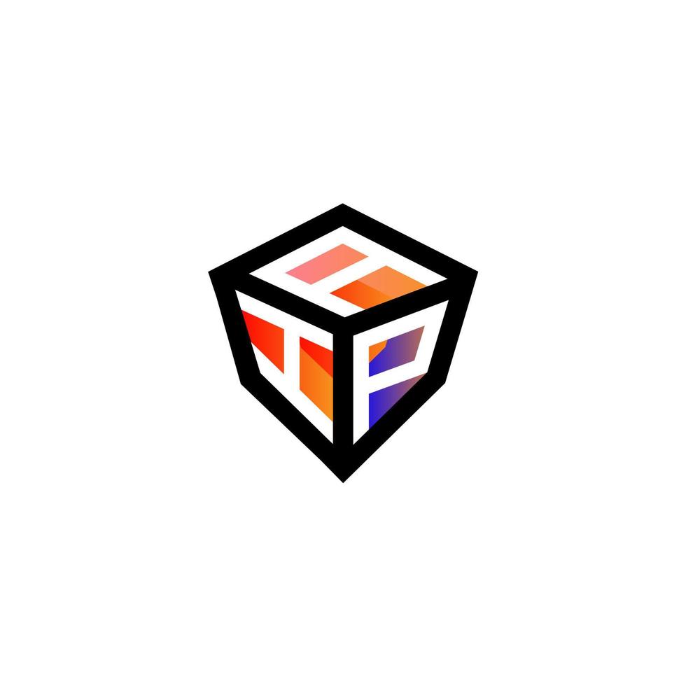 aip brief logo creatief ontwerp met vector grafisch, aip gemakkelijk en modern logo.