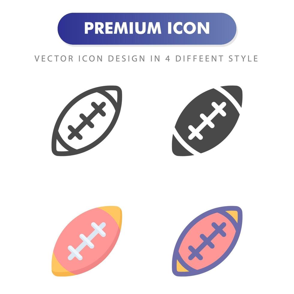 voetbal pictogram geïsoleerd op een witte achtergrond. voor uw websiteontwerp, logo, app, ui. vectorafbeeldingen illustratie en bewerkbare beroerte. eps 10. vector