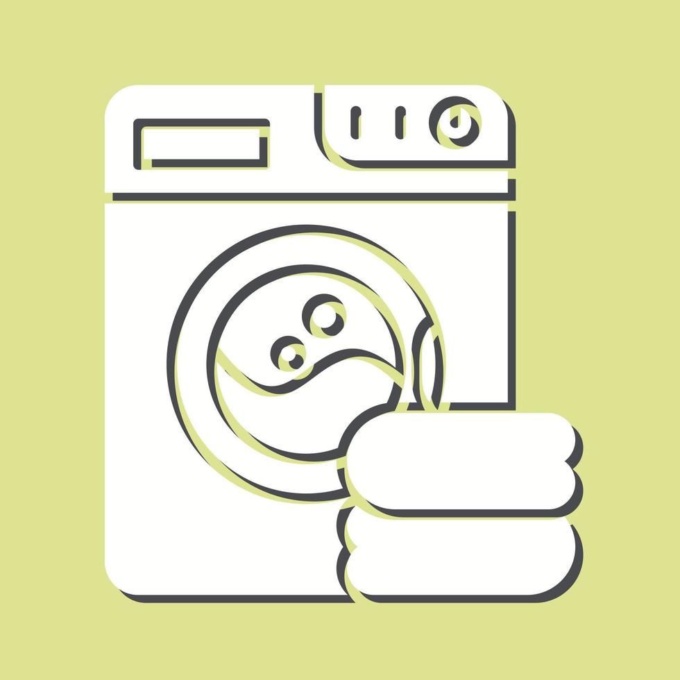 wasmachine vector pictogram