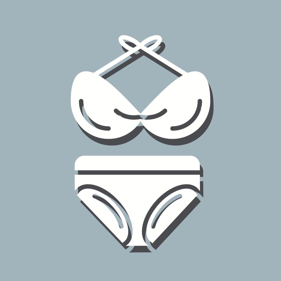 bikini vector icoon