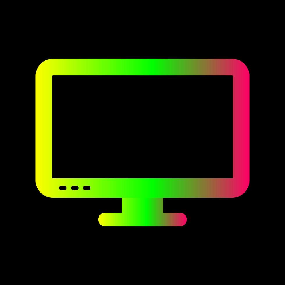 lcd vector icoon