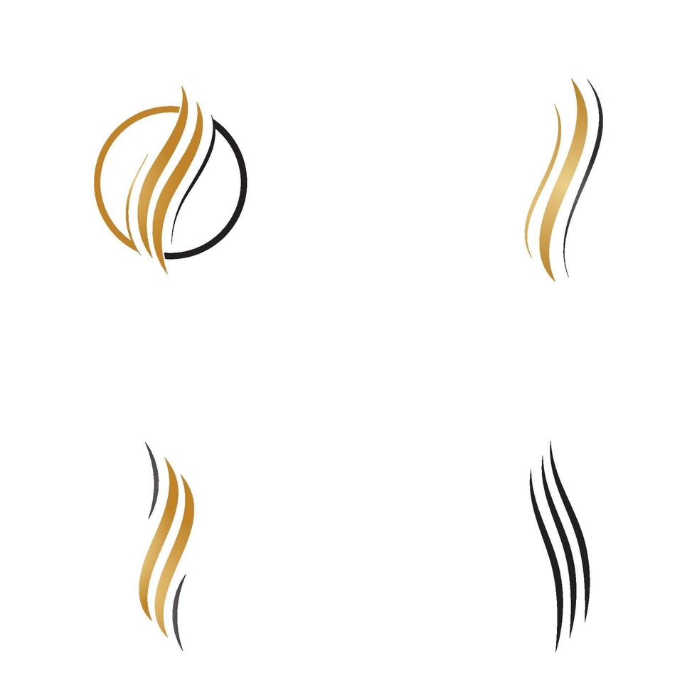 haar logo en symbool vector