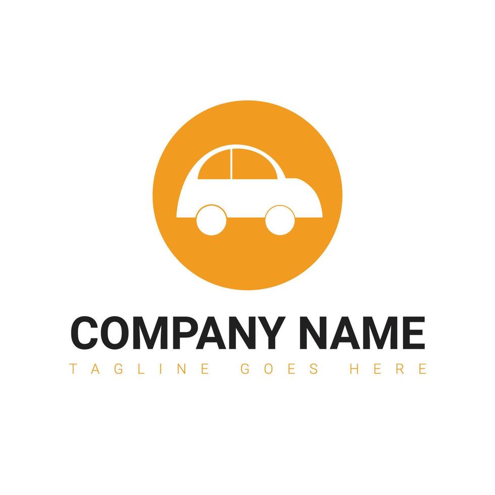 auto logo illustratie, vector auto logo ontwerp, modern logo sjabloon