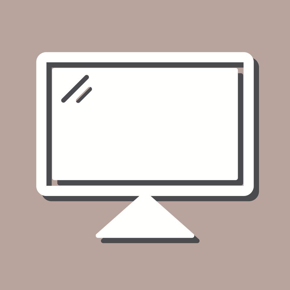 computer vector pictogram