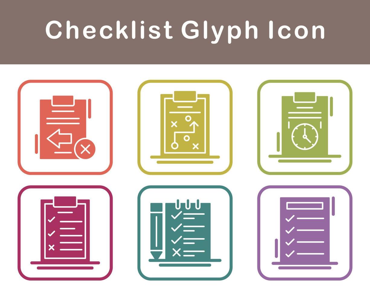 checklist vector icoon reeks