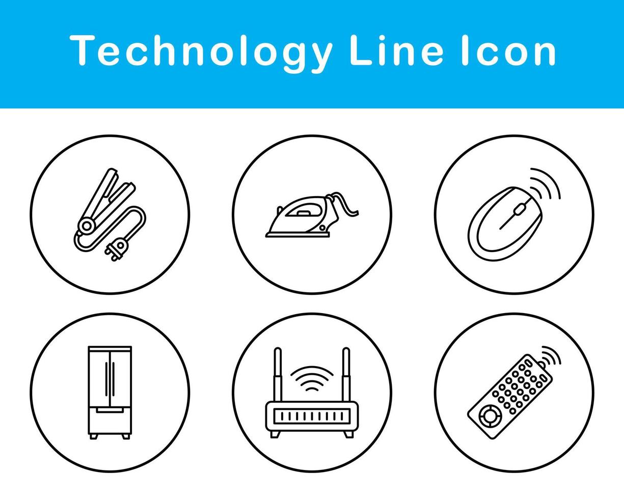 technologie vector icoon reeks