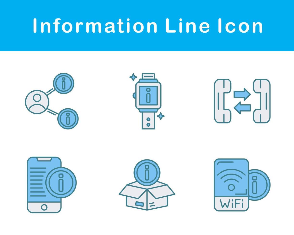 informatie vector icoon reeks