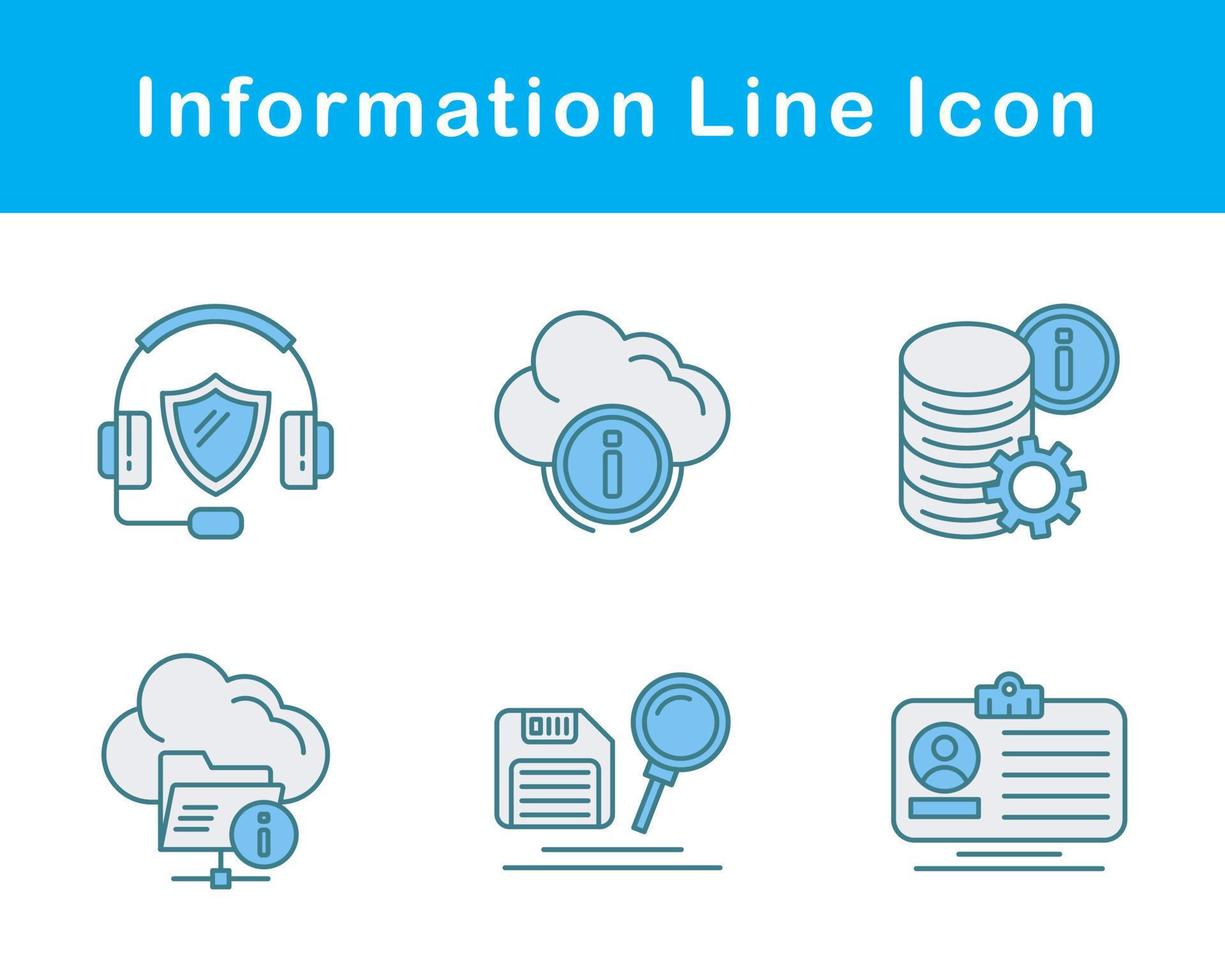 informatie vector icoon reeks