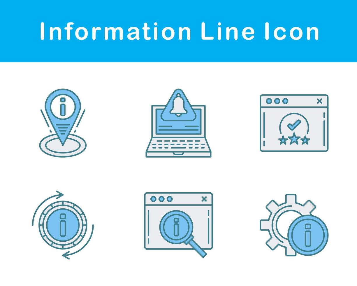 informatie vector icoon reeks