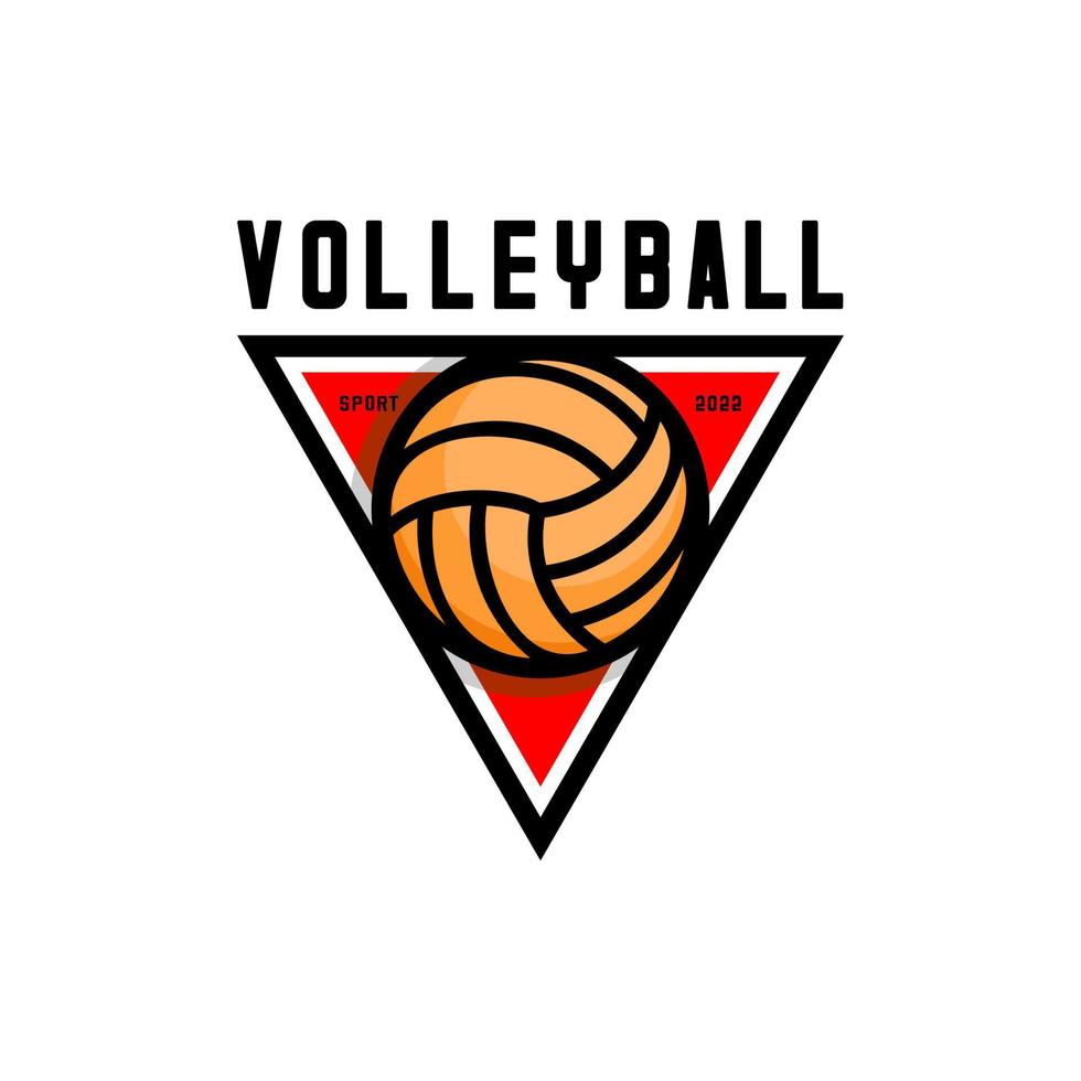 volleybal ontwerp vector