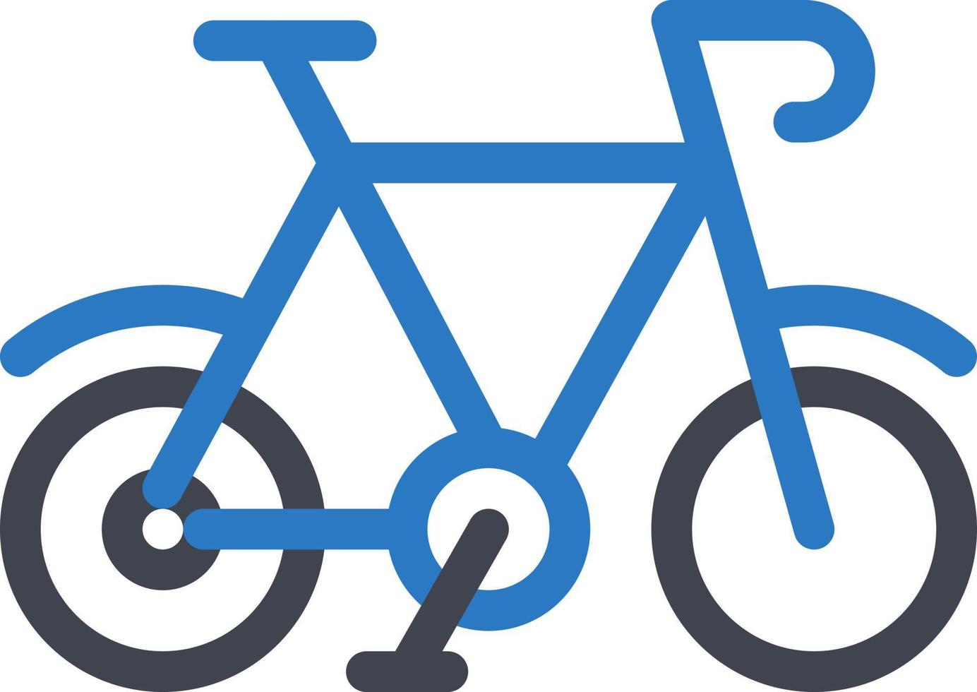 fiets vectorillustratie op een background.premium kwaliteit symbolen.vector pictogrammen voor concept en grafisch ontwerp. vector