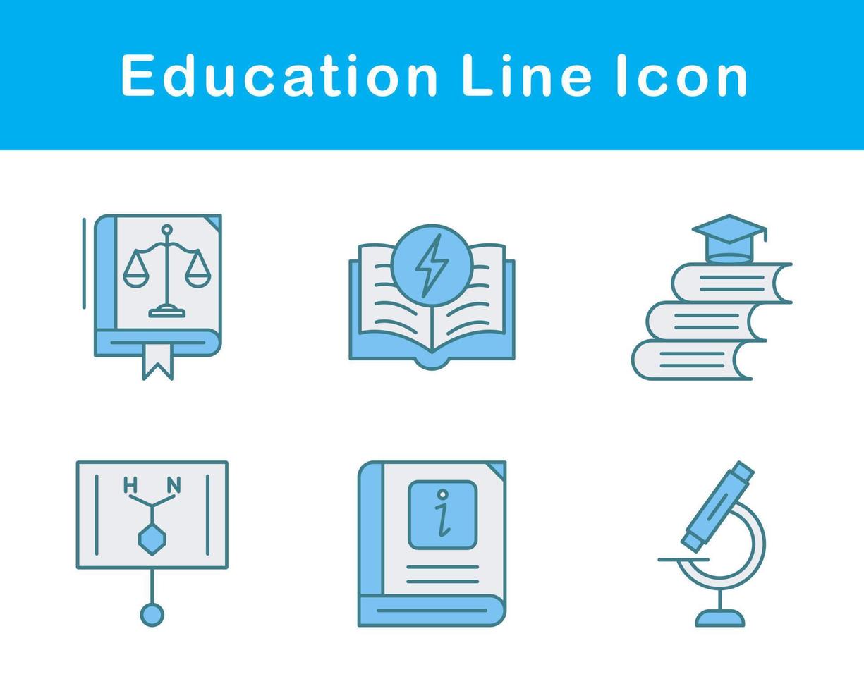 onderwijs vector icoon reeks