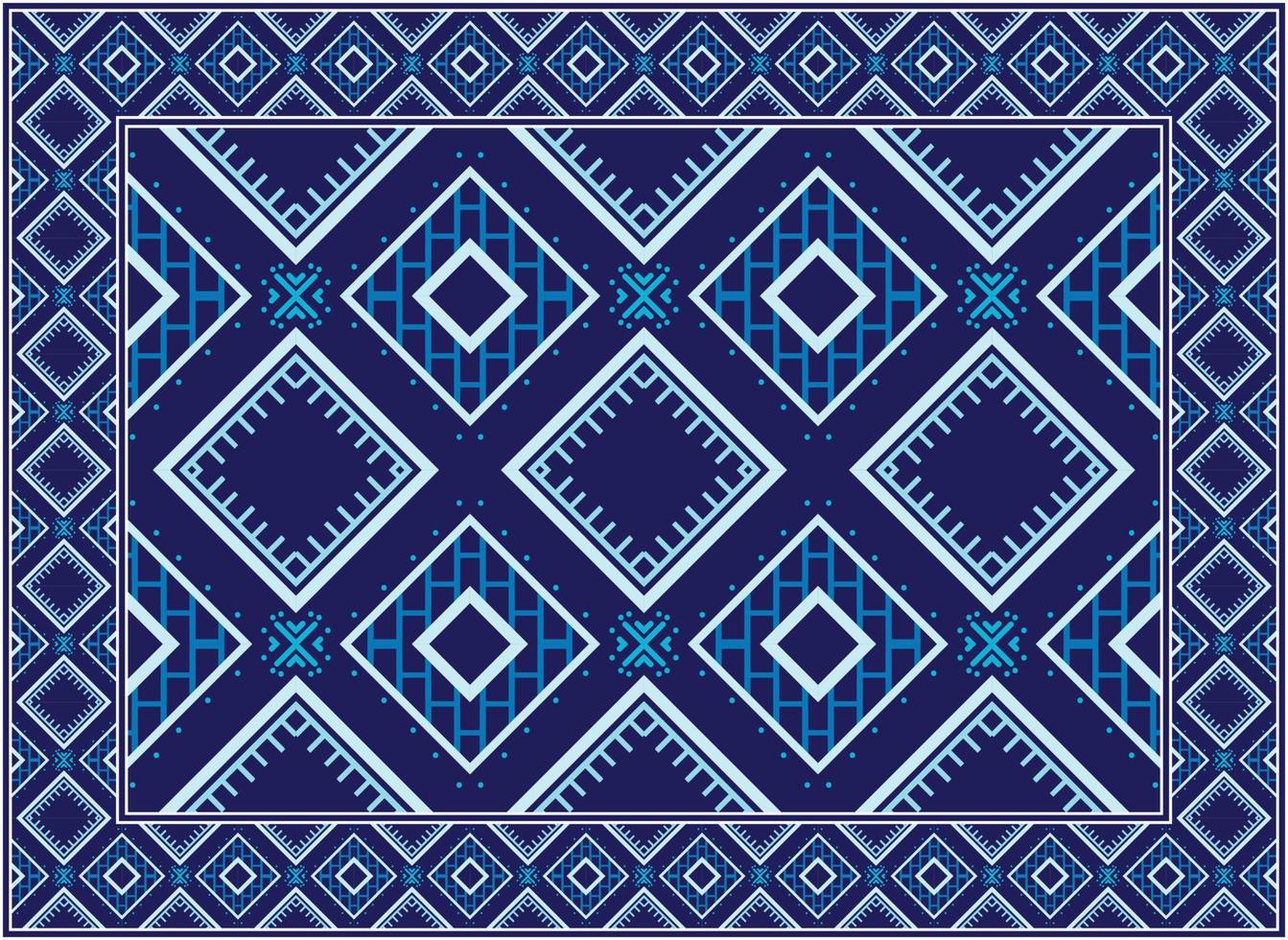 antiek Perzisch tapijt, motief etnisch naadloos patroon boho Perzisch tapijt leven kamer Afrikaanse etnisch aztec stijl ontwerp voor afdrukken kleding stof tapijten, handdoeken, zakdoeken, sjaals tapijt, vector
