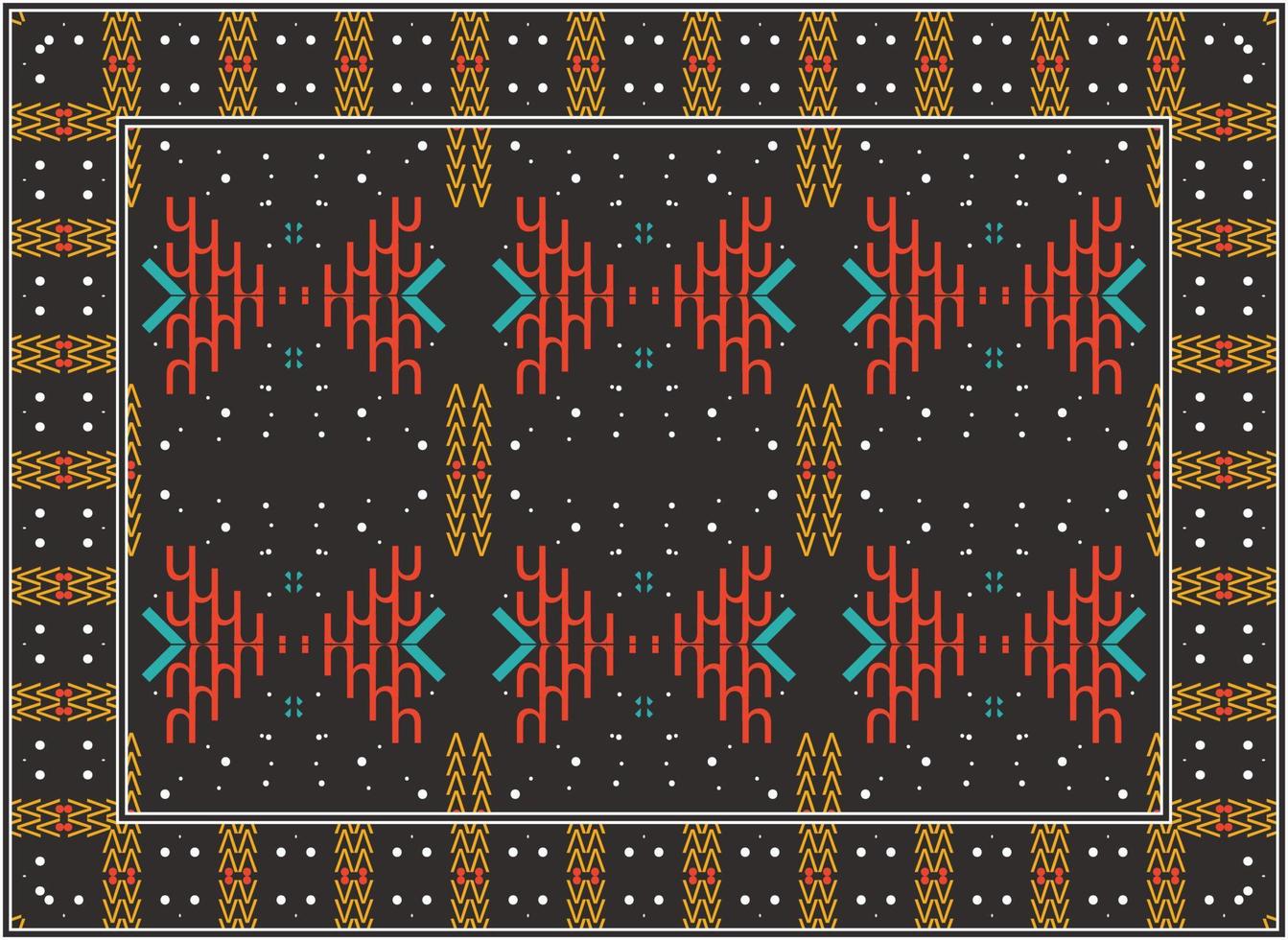 Perzisch tapijt patronen, Afrikaanse motief modern Perzisch tapijt, Afrikaanse etnisch aztec stijl ontwerp voor afdrukken kleding stof tapijten, handdoeken, zakdoeken, sjaals tapijt, vector