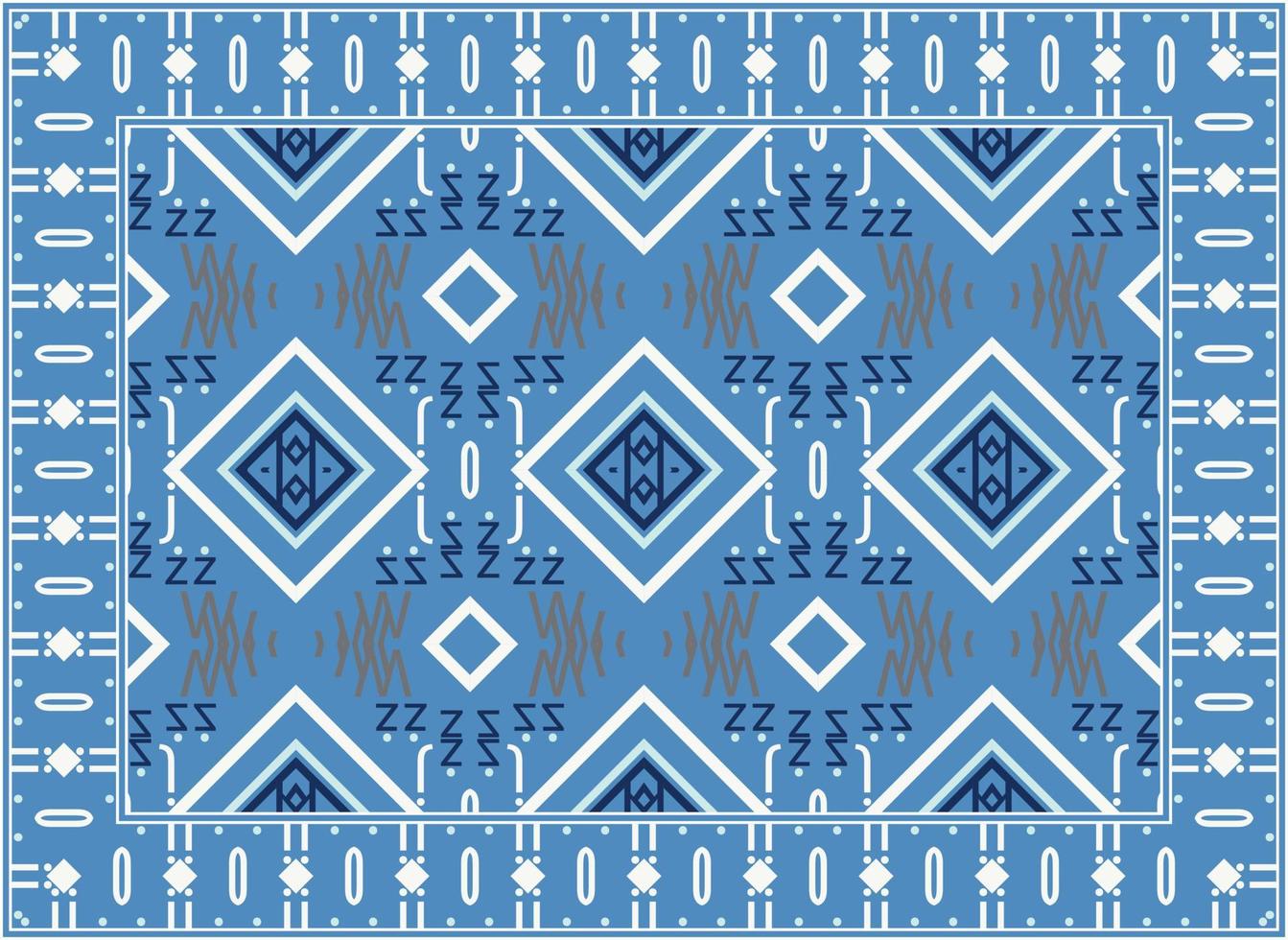 modern Perzisch tapijt, motief etnisch naadloos patroon boho Perzisch tapijt leven kamer Afrikaanse etnisch aztec stijl ontwerp voor afdrukken kleding stof tapijten, handdoeken, zakdoeken, sjaals tapijt, vector