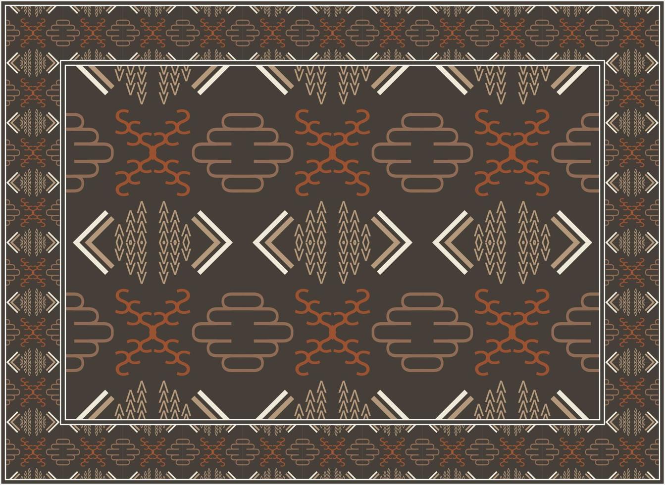 antiek Perzisch tapijt, Afrikaanse motief Scandinavisch Perzisch tapijt modern Afrikaanse etnisch aztec stijl ontwerp voor afdrukken kleding stof tapijten, handdoeken, zakdoeken, sjaals tapijt, vector