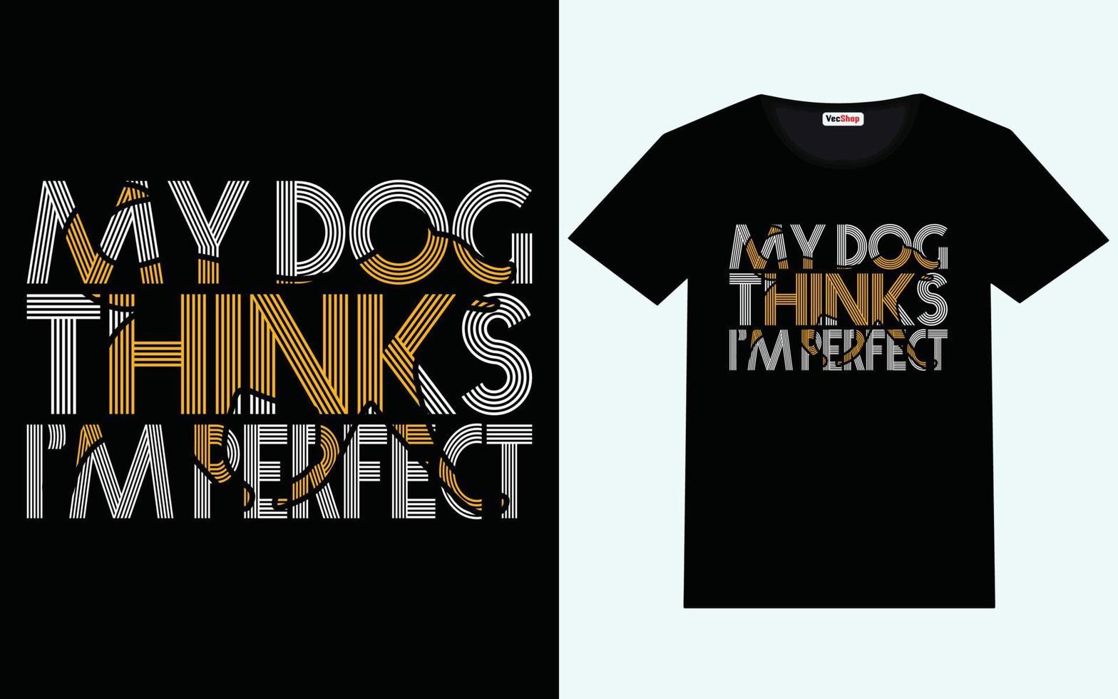 hond t-shirt ontwerp grafisch vector en typografie ontwerp