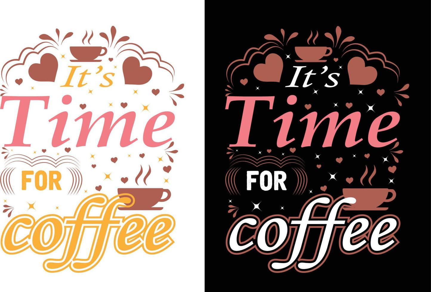 koffie t-shirt ontwerp vector