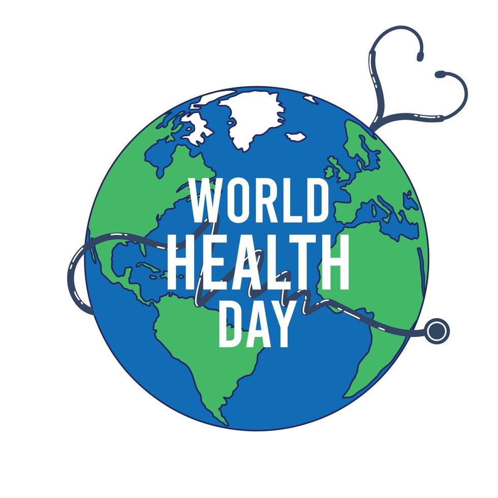 wereld Gezondheid dag vector achtergrond