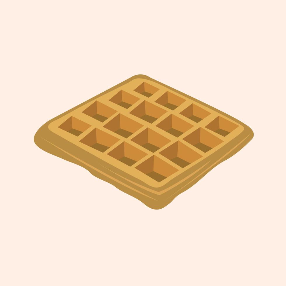 wafel vector illustratie voor grafisch ontwerp en decoratief element