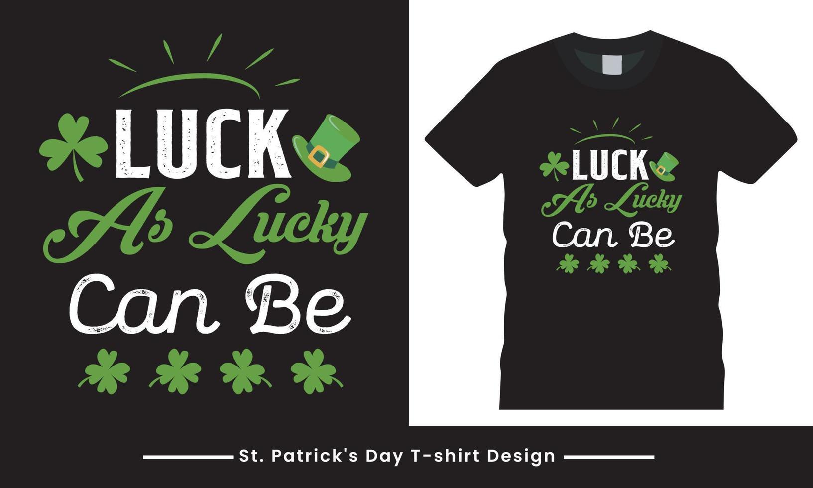 st patricks dag typografie vector t overhemd ontwerp