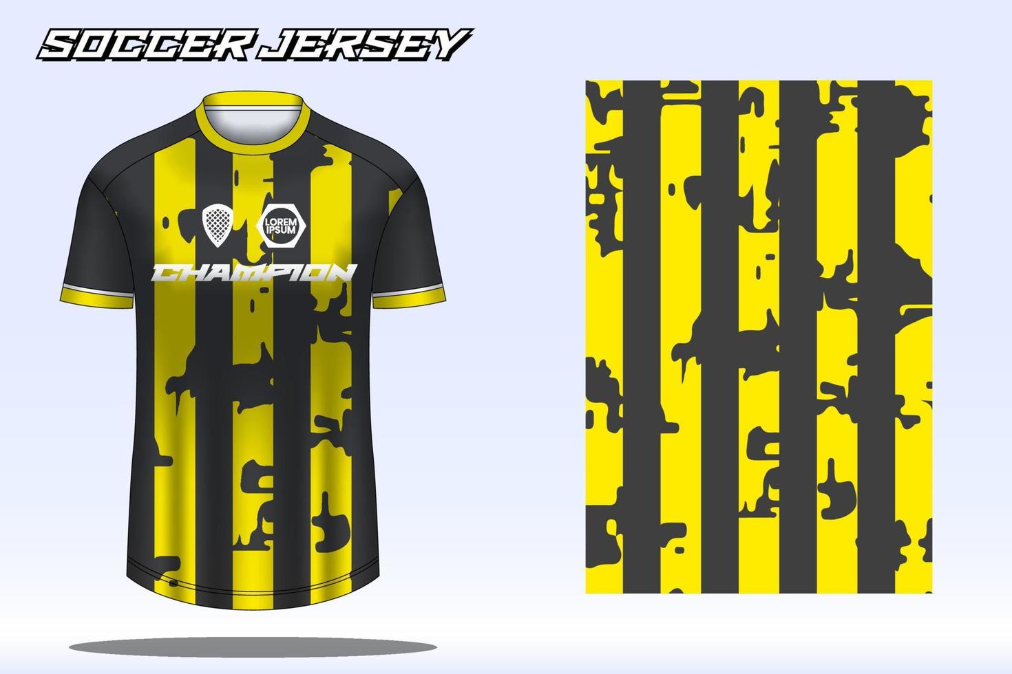 voetbal Jersey sport t-shirt ontwerp mockup voor Amerikaans voetbal club vector