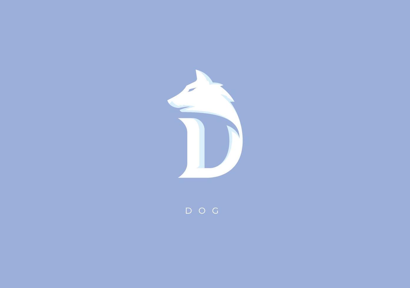hond d monogram, vector logo