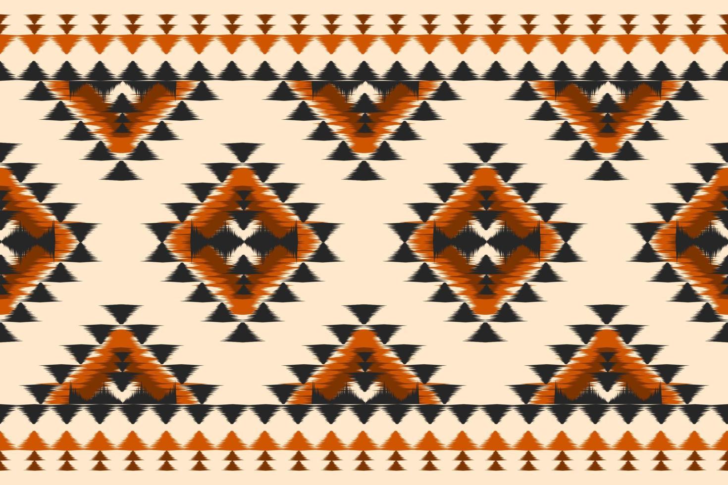 tapijt etnisch tribal patroon kunst. etnisch ikat naadloos patroon. Amerikaans, Mexicaans stijl. vector