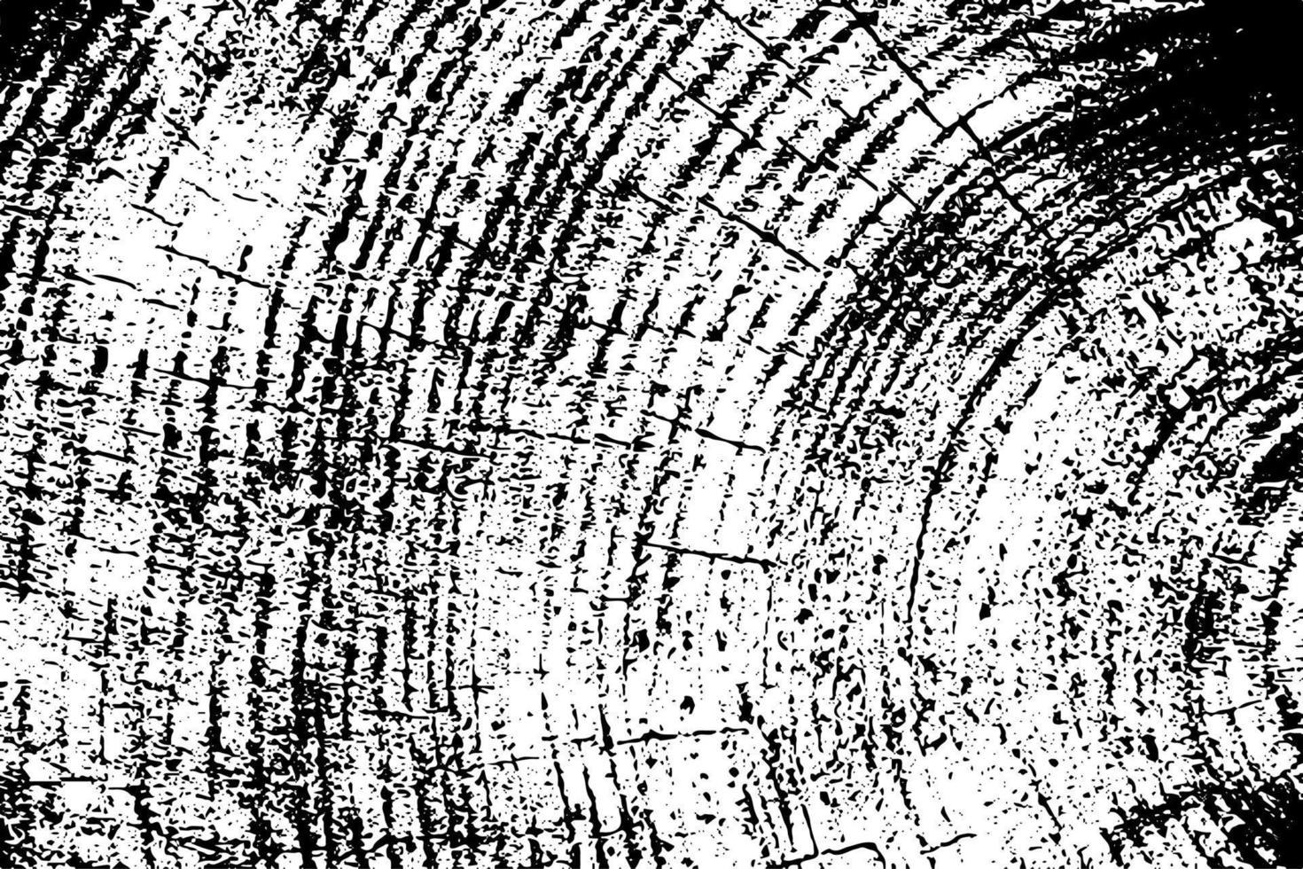 zwart en wit houten cirkel structuur achtergrond vector