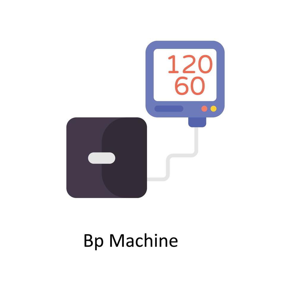 bp machine vector vlak pictogrammen. gemakkelijk voorraad illustratie voorraad