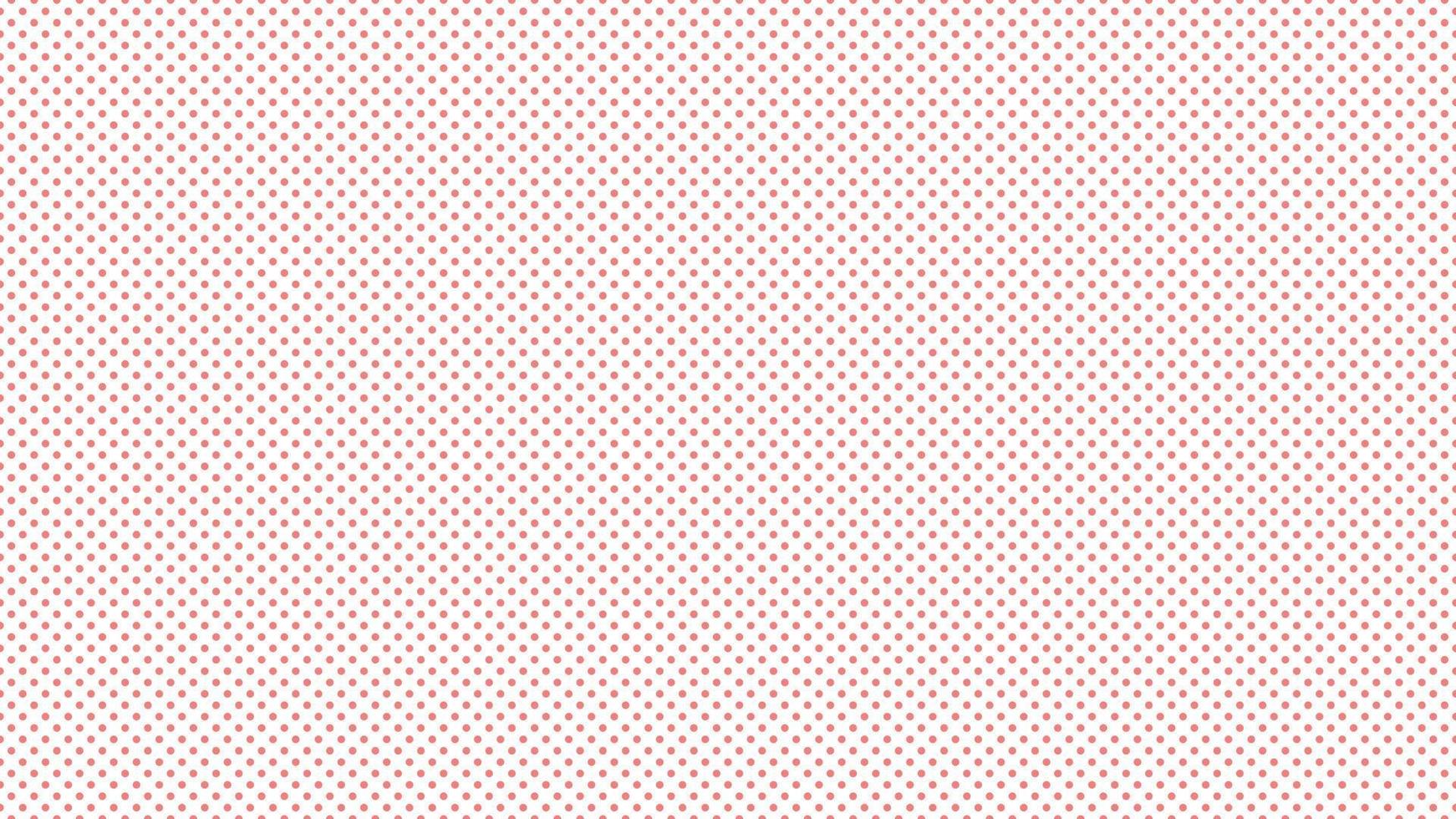 licht koraal rood kleur polka dots achtergrond vector