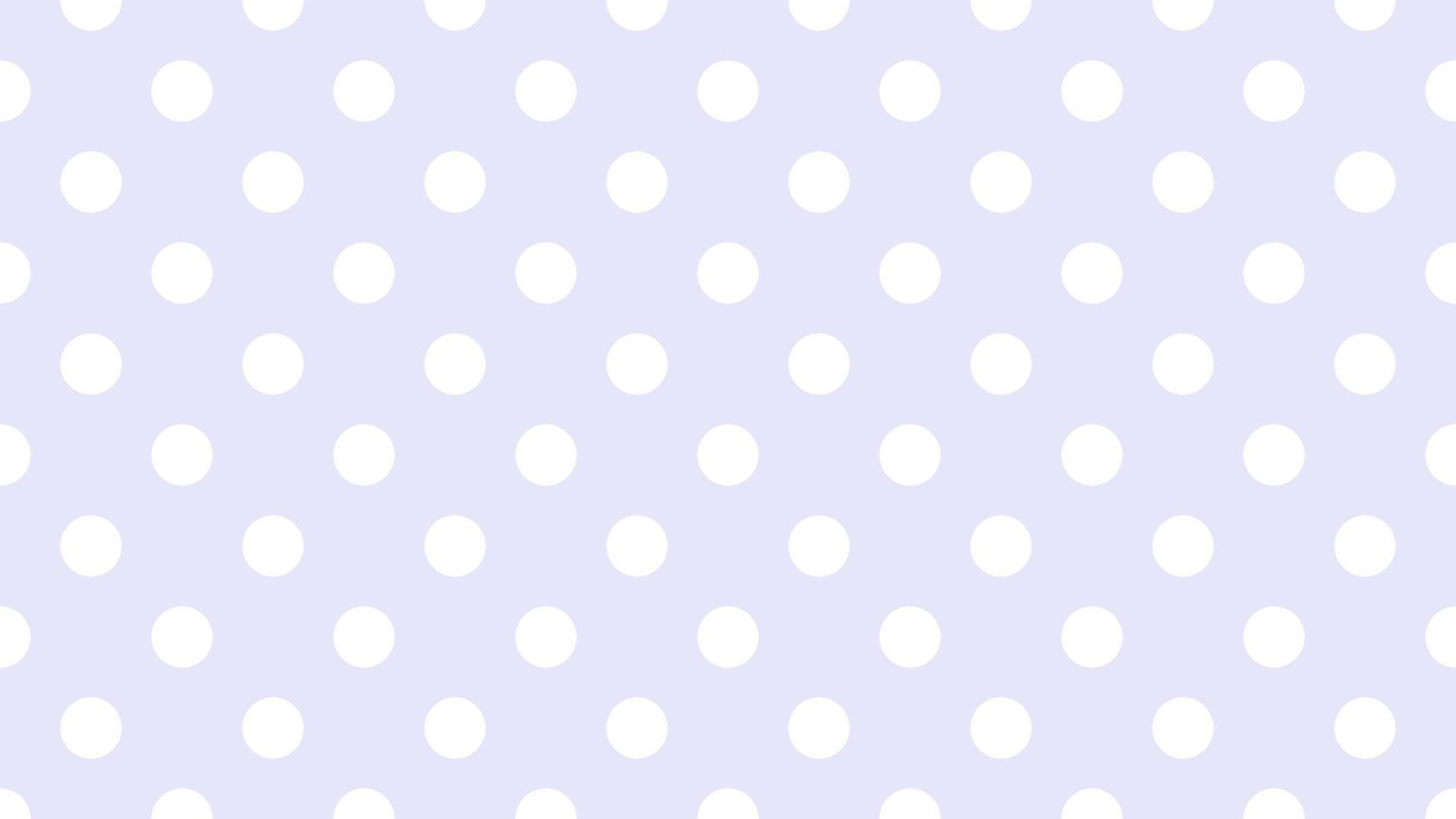 wit kleur polka dots over- lavendel Purper achtergrond vector