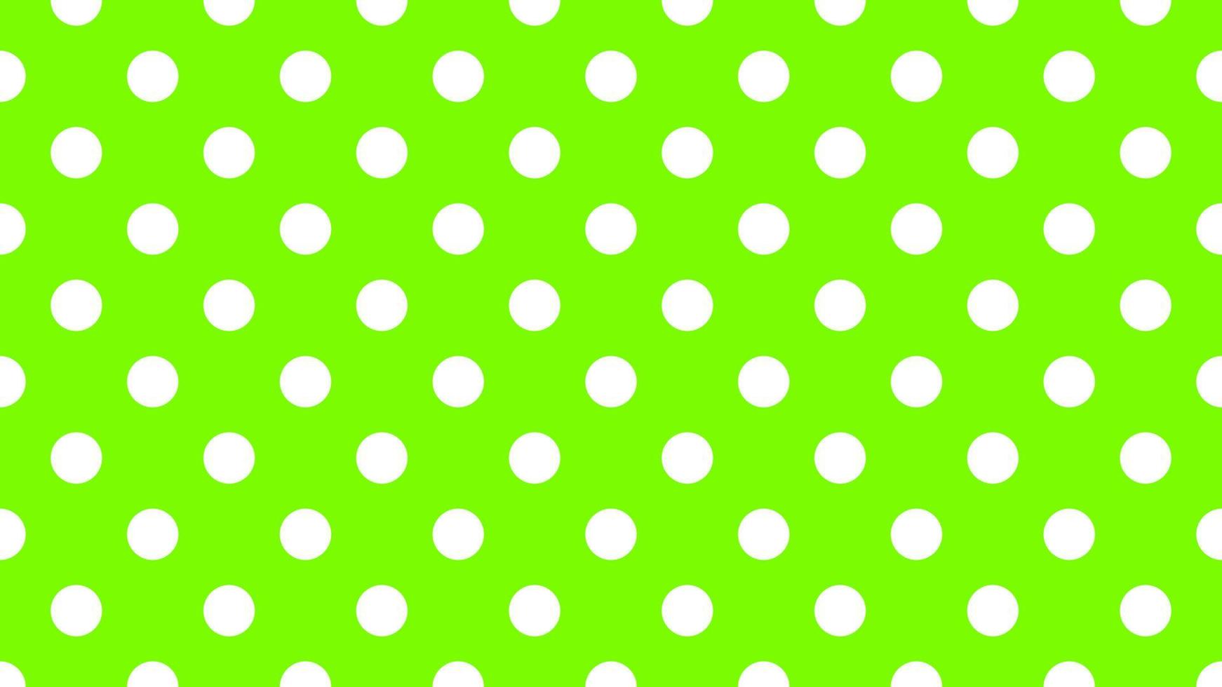 wit kleur polka dots over- gazon groen achtergrond vector