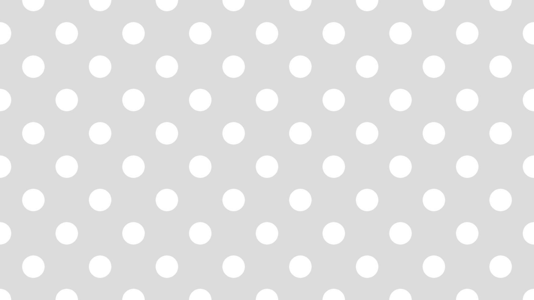 wit kleur polka dots over- winstboro grijs achtergrond vector