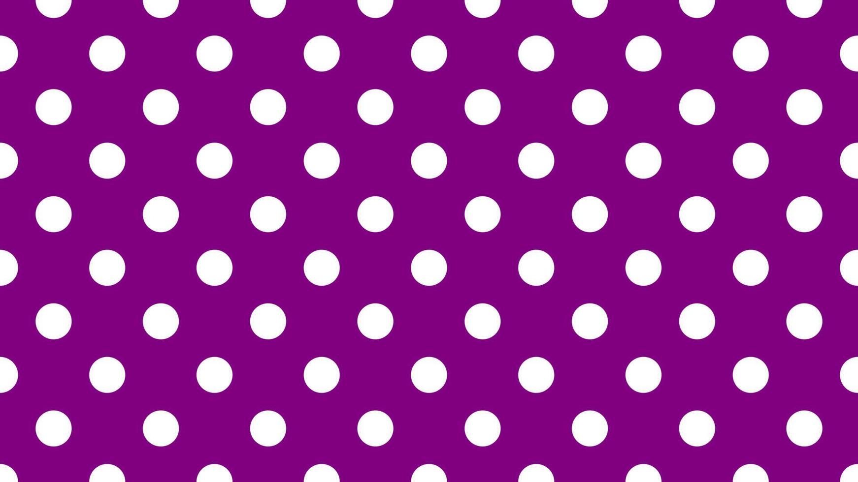 wit kleur polka dots over- Purper achtergrond vector