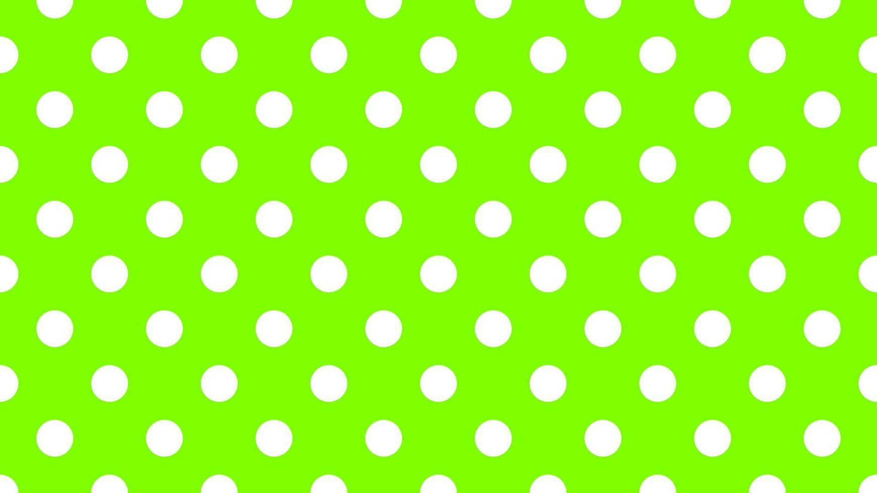 wit kleur polka dots over- chartreuse groen achtergrond vector