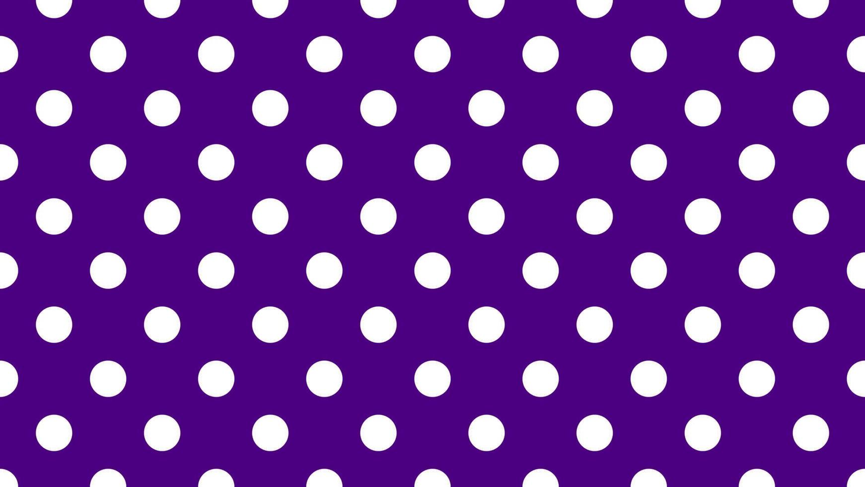 wit kleur polka dots over- indigo Purper achtergrond vector