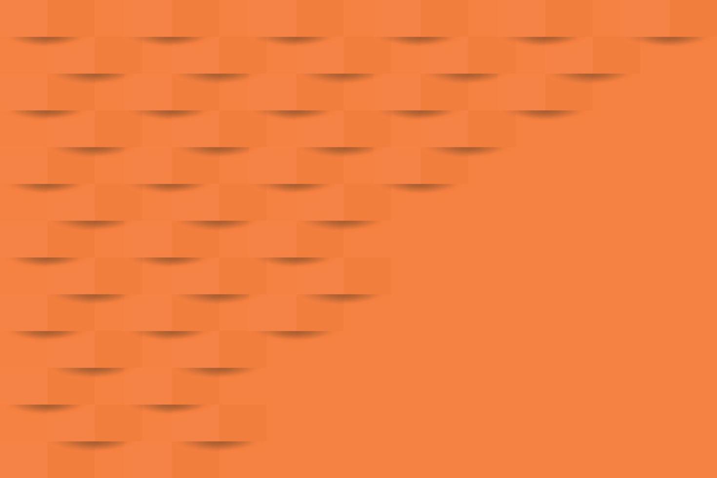 abstract oranje tegel meetkundig achtergrond ontwerp met plein ornamentiek vector