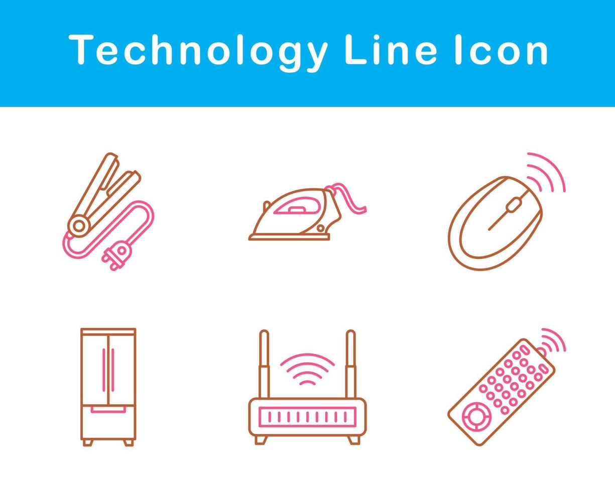 technologie vector icoon reeks