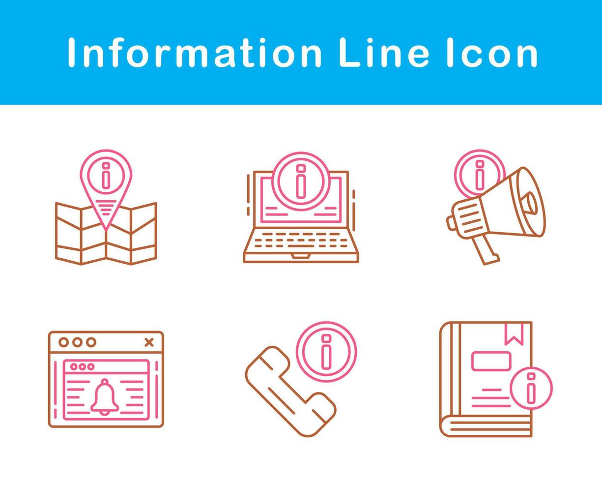 informatie vector icoon reeks