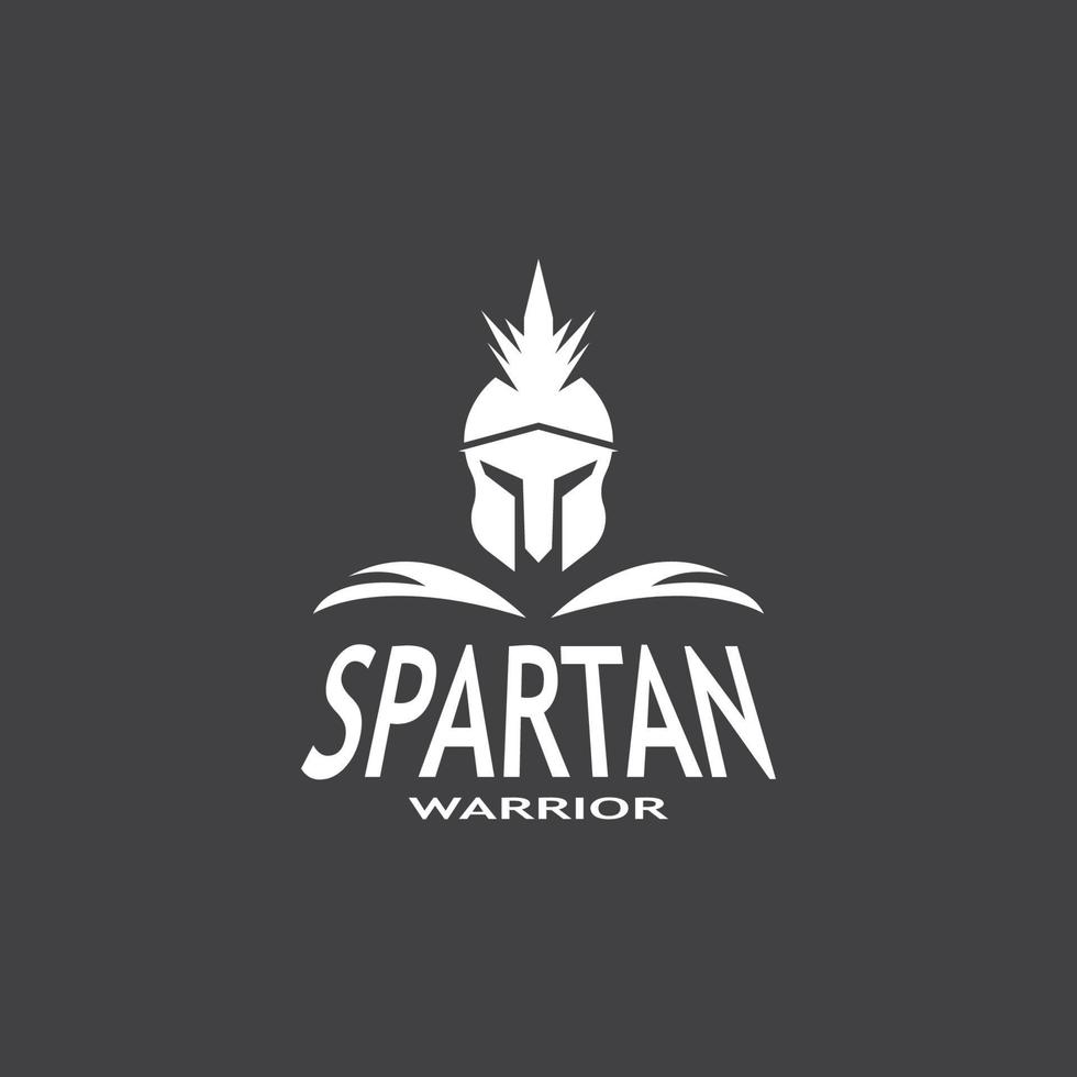 spartaans logo vector Sparta logo vector spartaans helm logo sjabloon icoon symbool