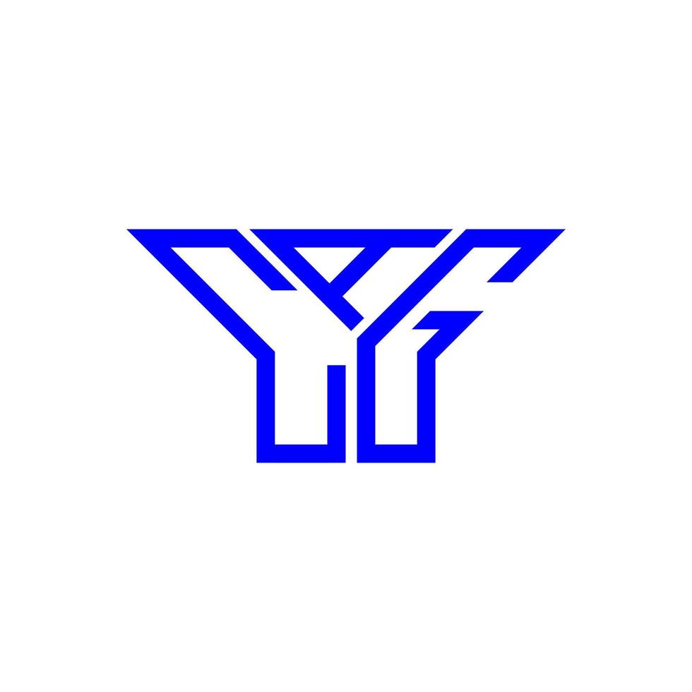 cag brief logo creatief ontwerp met vector grafisch, cag gemakkelijk en modern logo.