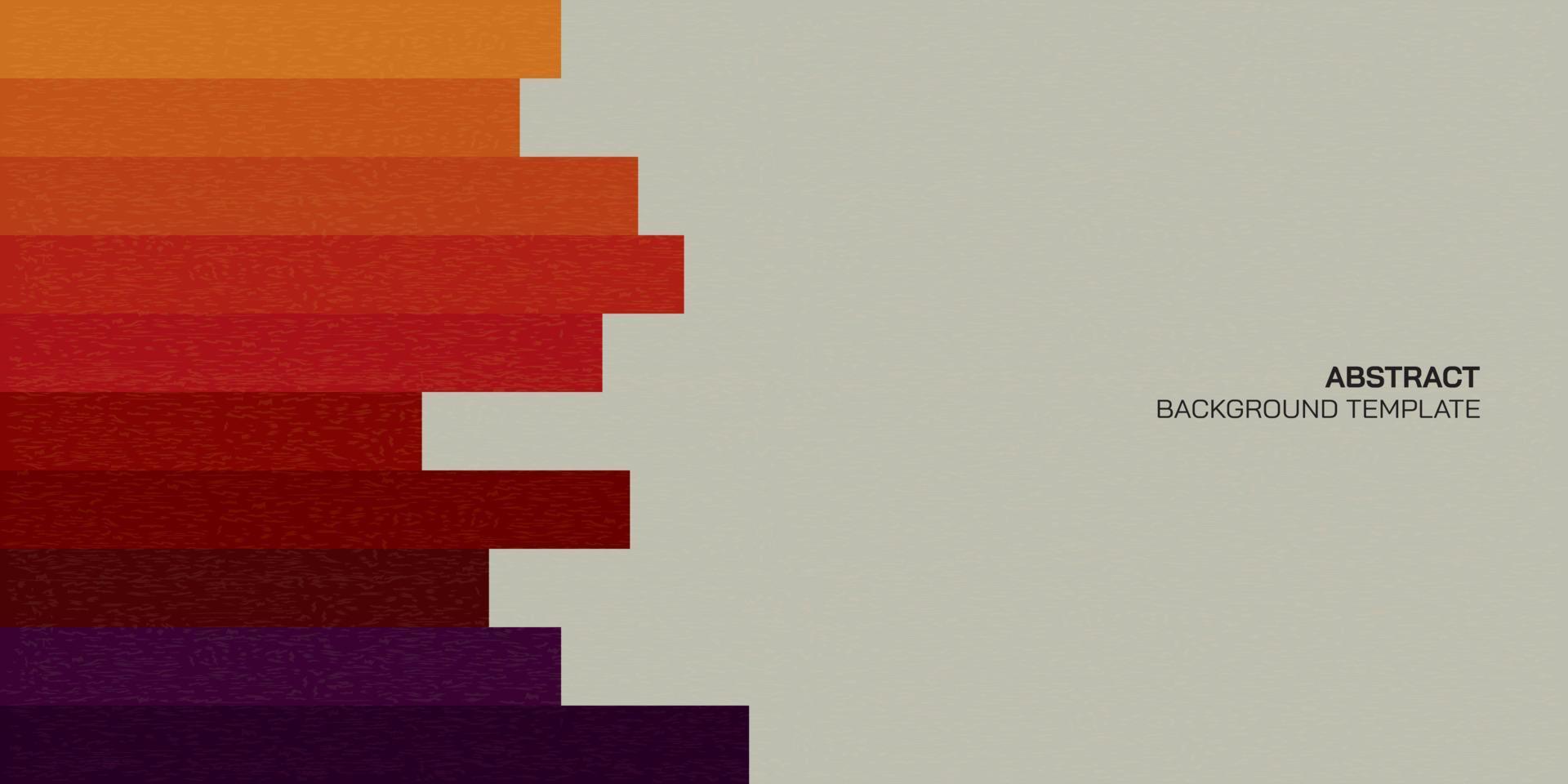 abstract kleurrijk stroken horizontaal achtergrond met blanco ruimte Bij Rechtsaf Oppervlakte. vector