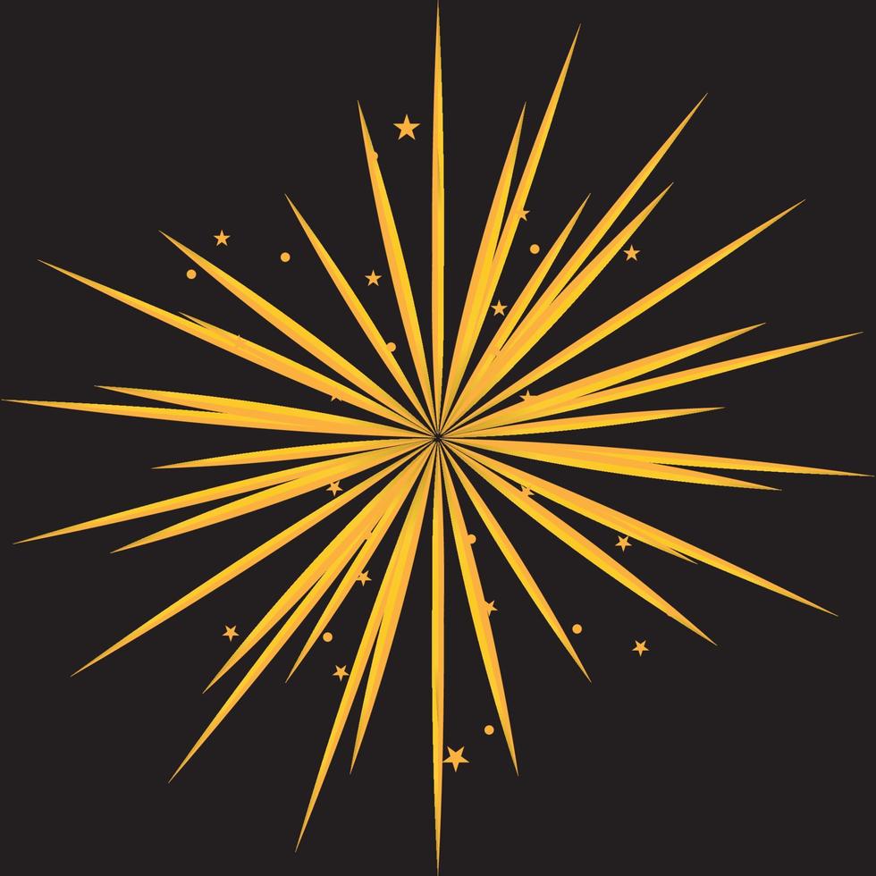 vuurwerk pictogram vector